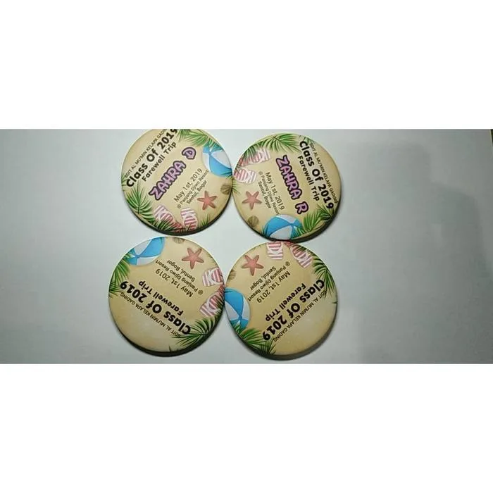 Custom PIN Peniti Ukuran 44 mm